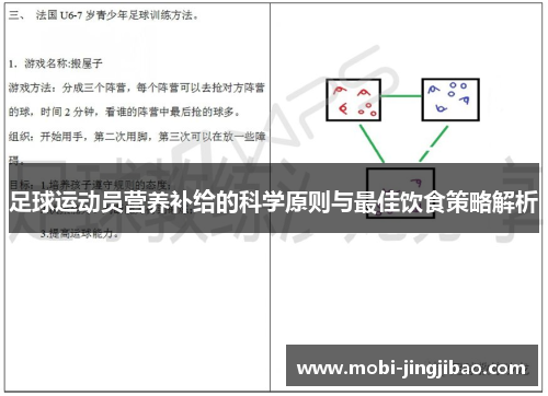 足球运动员营养补给的科学原则与最佳饮食策略解析